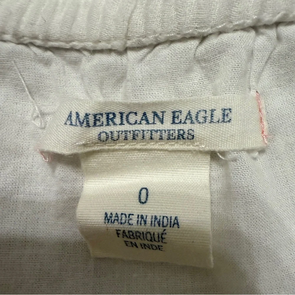 American eagle outfitters 100% cotton ruffle skirt size 0 measurements posted. - Picture 8 of 9